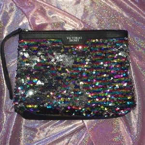 Sequin Victoria’s Secret Bag